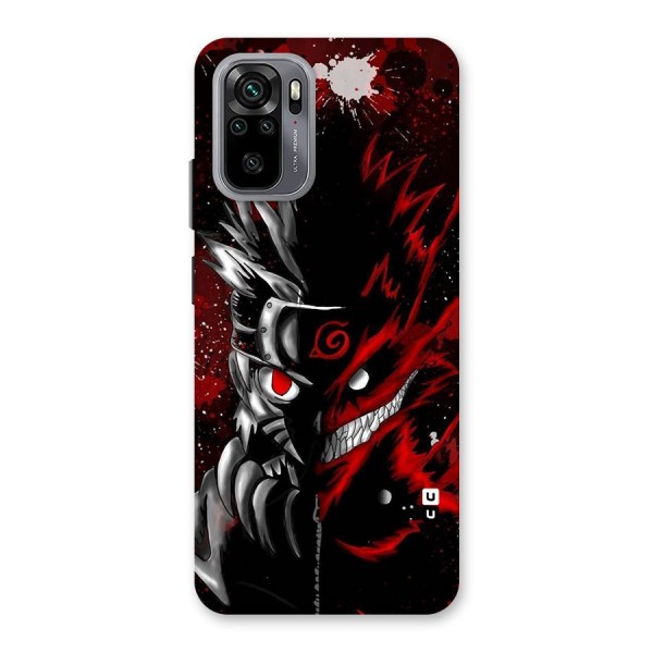 Two Face Naruto Back Case for Redmi Note 10