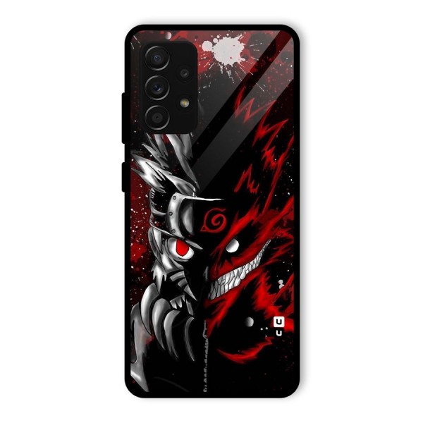 Two Face Naruto Glass Back Case for Galaxy A53 5G