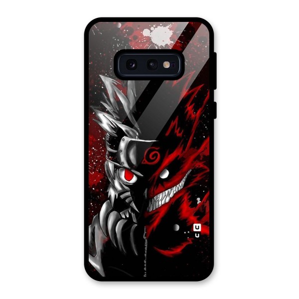 Two Face Naruto Glass Back Case for Galaxy S10e