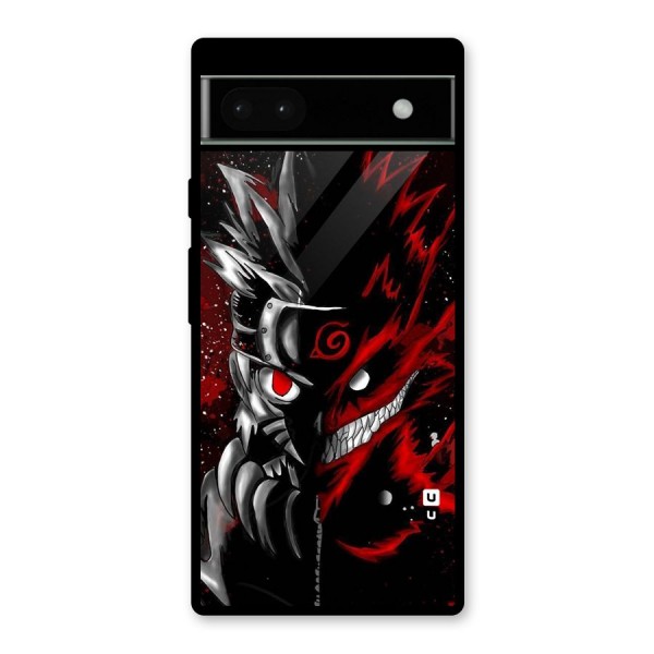 Two Face Naruto Glass Back Case for Google Pixel 6a