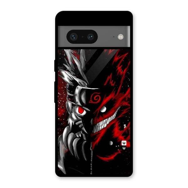 Two Face Naruto Glass Back Case for Google Pixel 7