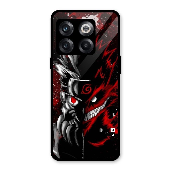 Two Face Naruto Glass Back Case for OnePlus 10T
