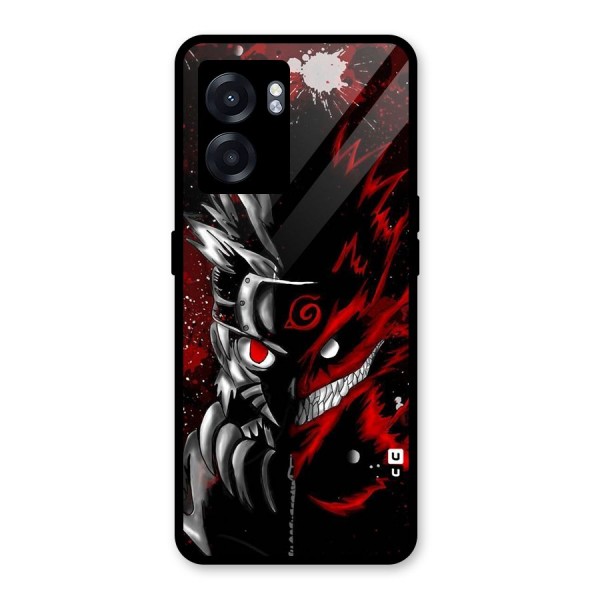 Two Face Naruto Glass Back Case for Oppo K10 (5G)