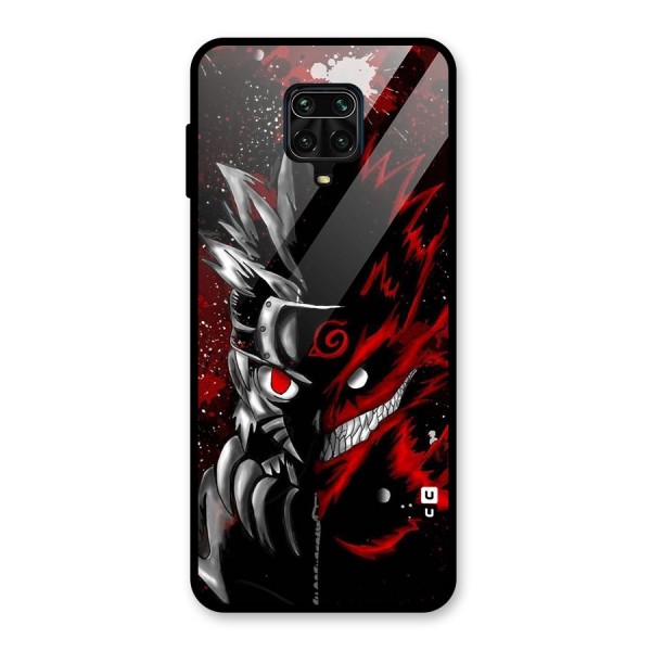 Two Face Naruto Glass Back Case for Poco M2 Pro