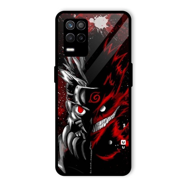 Two Face Naruto Glass Back Case for Realme 9 5G