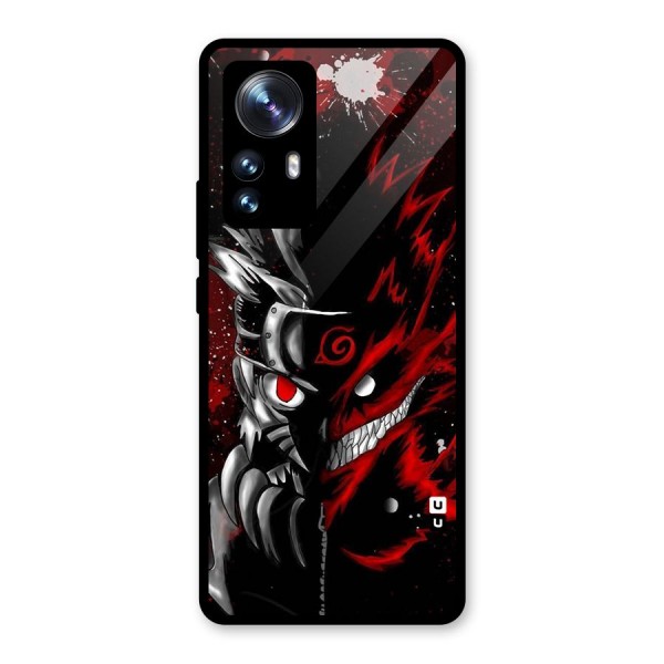 Two Face Naruto Glass Back Case for Xiaomi 12 Pro