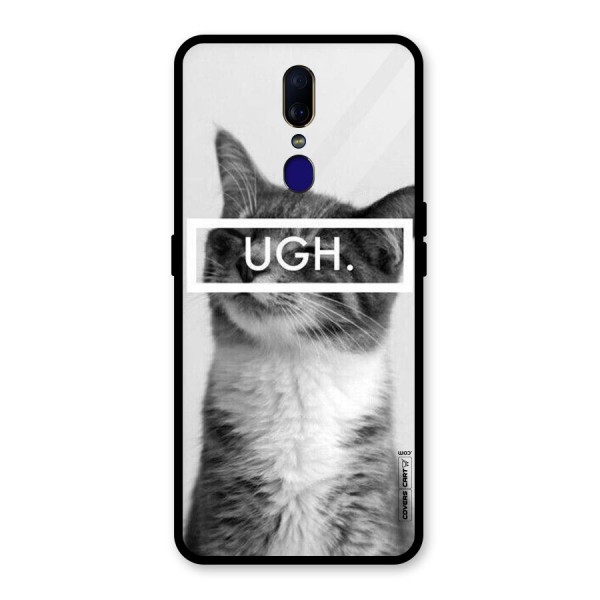 Ugh Kitty Glass Back Case for Oppo F11