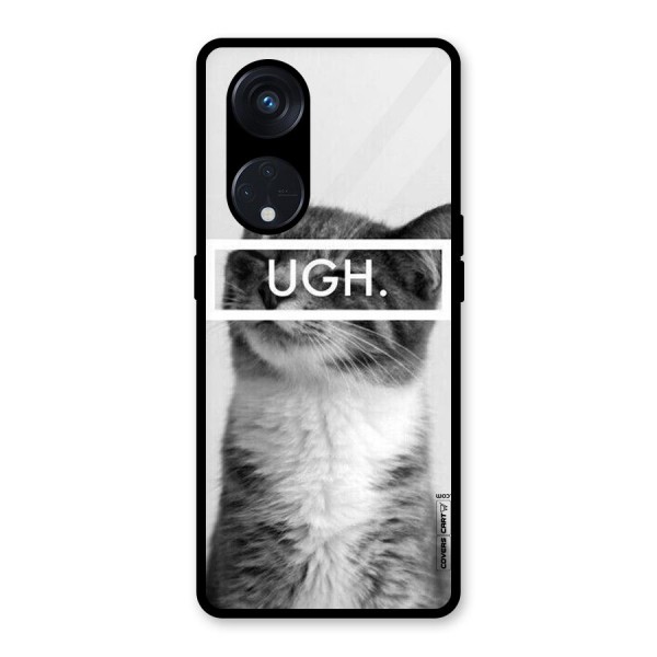 Ugh Kitty Glass Back Case for Reno8 T 5G