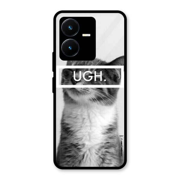 Ugh Kitty Glass Back Case for Vivo Y22