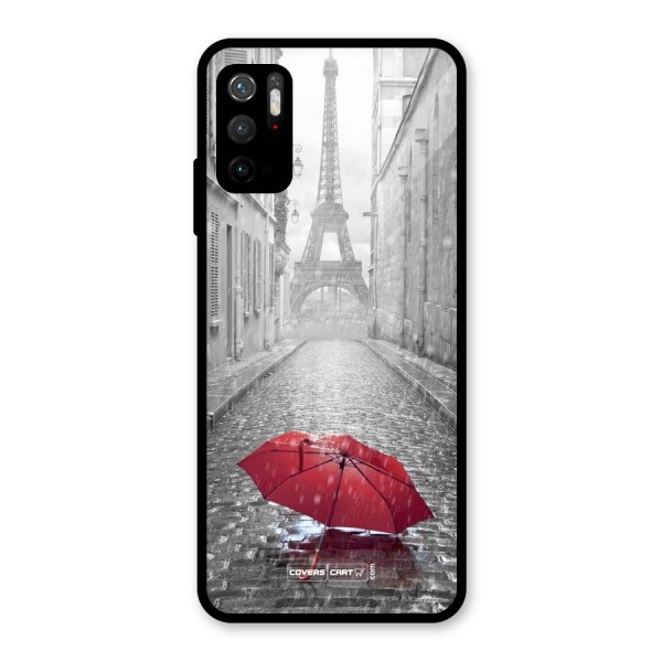 Umbrella Paris Glass Back Case for Poco M3 Pro 5G