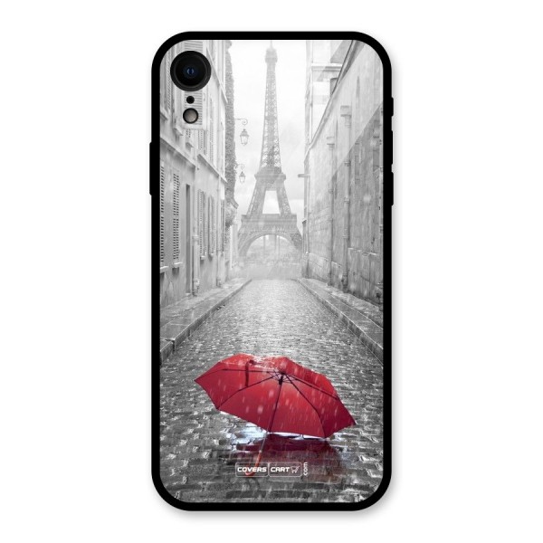 Umbrella Paris Glass Back Case for XR