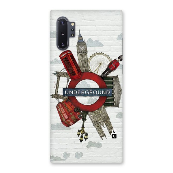 Underground Design Back Case for Galaxy Note 10 Plus