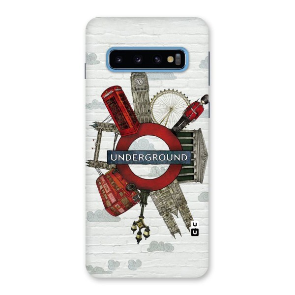 Underground Design Back Case for Galaxy S10