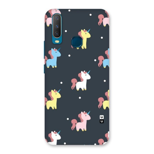 Unicorn Pattern Back Case for Vivo Y17