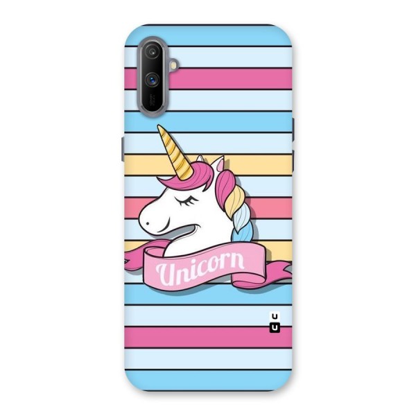 Unicorn Stripes Back Case for Realme C3