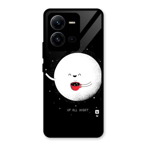 Up All Night Glass Back Case for Vivo V25