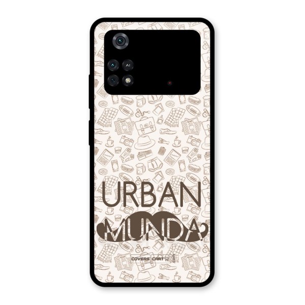 Urban Munda Glass Back Case for Poco M4 Pro 4G