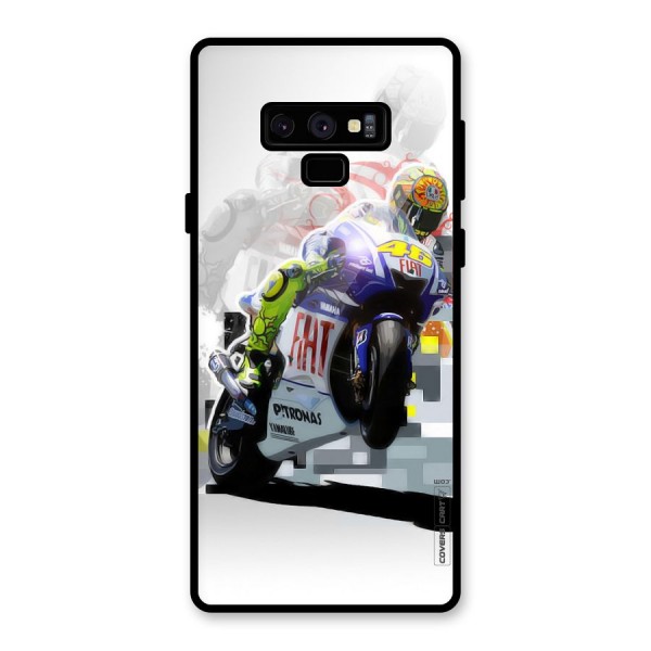 Valentino Rossi Glass Back Case for Galaxy Note 9