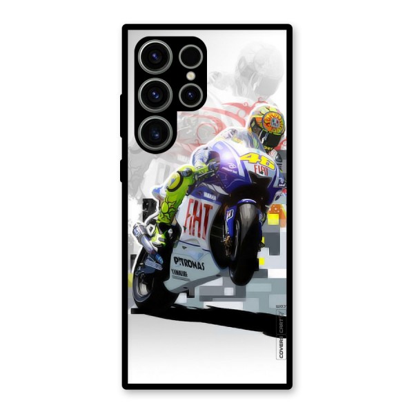 Valentino Rossi Glass Back Case for Galaxy S23 Ultra