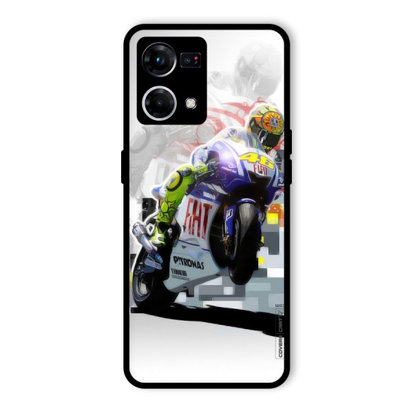 Valentino Rossi Glass Back Case for Oppo F21s Pro 4G