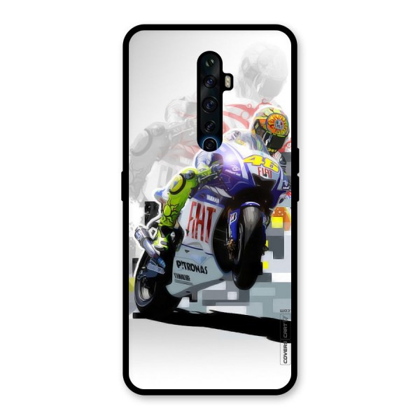 Valentino Rossi Glass Back Case for Oppo Reno2 Z