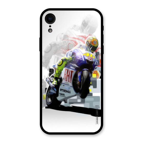 Valentino Rossi Glass Back Case for XR