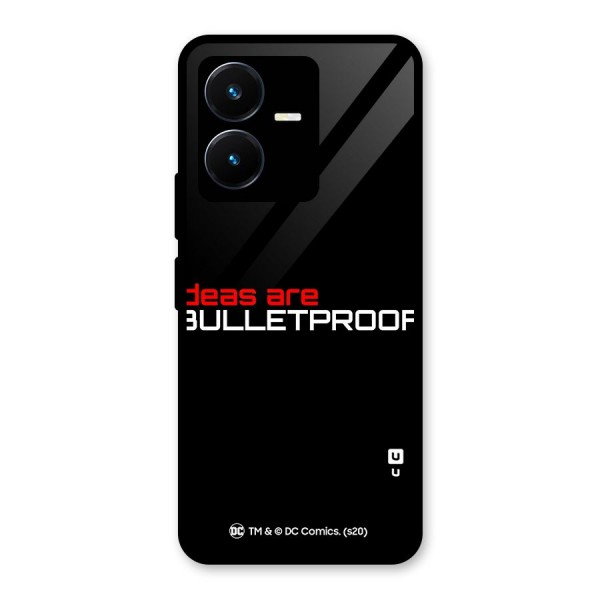 Vendetta Ideas are Bulletproof Glass Back Case for Vivo Y22