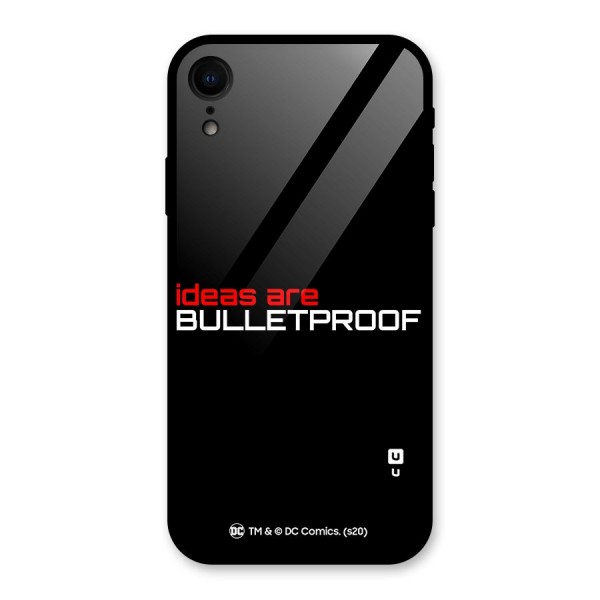 Vendetta Ideas are Bulletproof Glass Back Case for XR