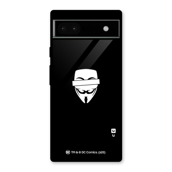 Vendetta Minimal Mask Glass Back Case for Google Pixel 6a