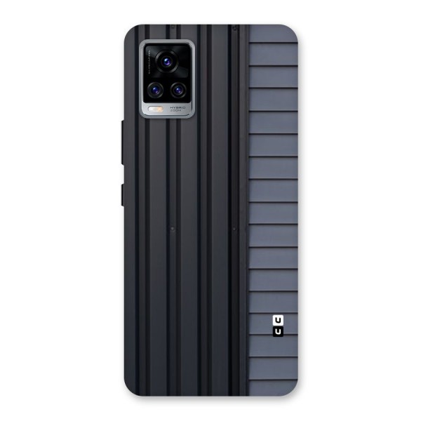 Vertical Horizontal Back Case for Vivo V20 Pro