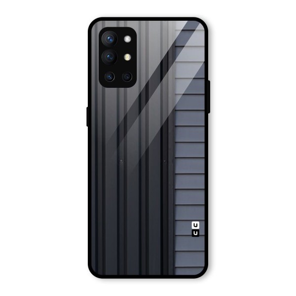 Vertical Horizontal Glass Back Case for OnePlus 9R