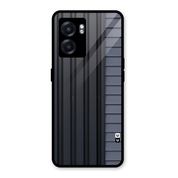 Vertical Horizontal Glass Back Case for Oppo K10 (5G)