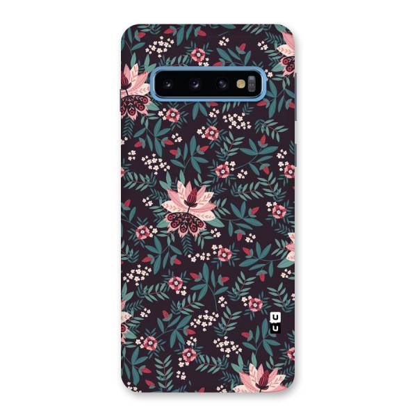 Very Leafy Pattern Back Case for Galaxy S10