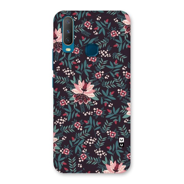 Very Leafy Pattern Back Case for Vivo Y12