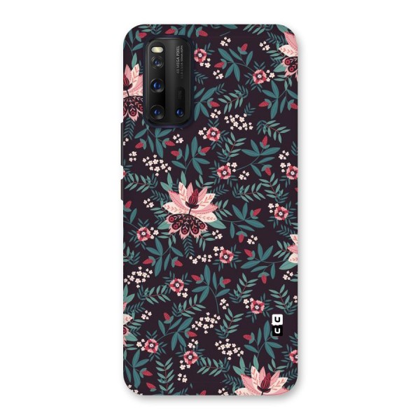 Very Leafy Pattern Back Case for Vivo iQOO 3