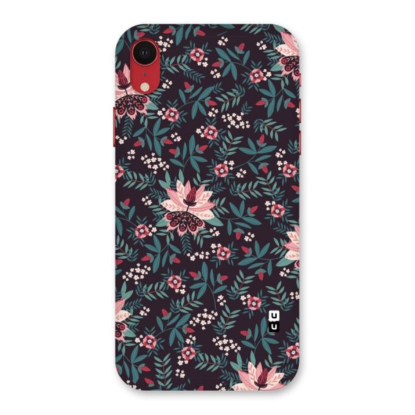 Very Leafy Pattern Back Case for iPhone XR