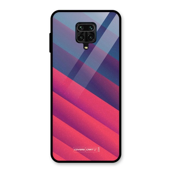 Vibrant Shades Glass Back Case for Redmi Note 9 Pro