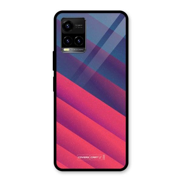 Vibrant Shades Glass Back Case for Vivo Y21 2021