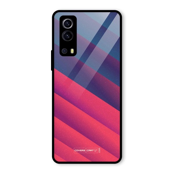 Vibrant Shades Glass Back Case for Vivo iQOO Z3