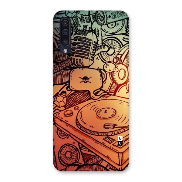 Vinyl Design Back Case for Galaxy A50