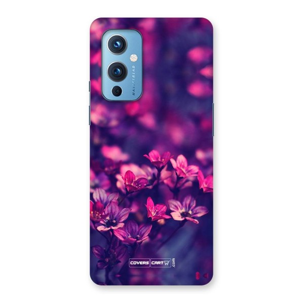 Violet Floral Back Case for OnePlus 9