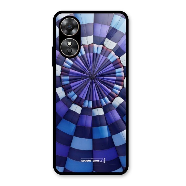 Violet Wonder Glass Back Case for Oppo A17