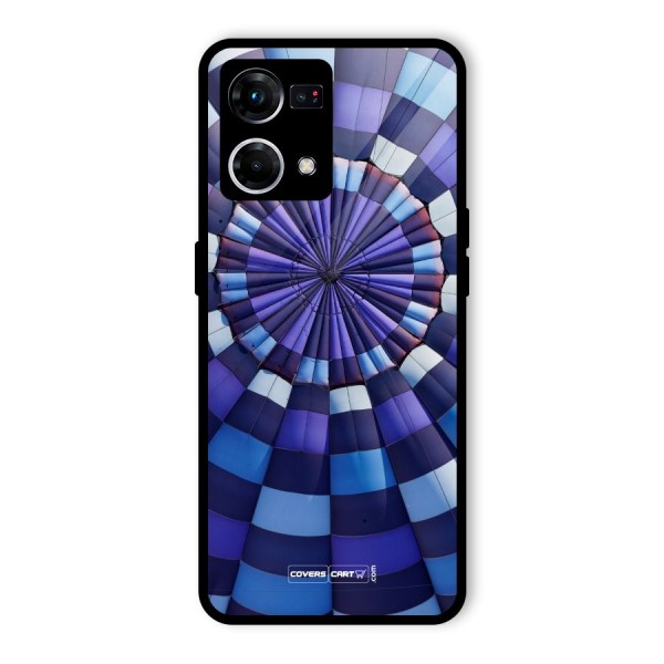 Violet Wonder Glass Back Case for Oppo F21s Pro 4G