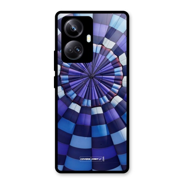 Violet Wonder Glass Back Case for Realme 10 Pro Plus