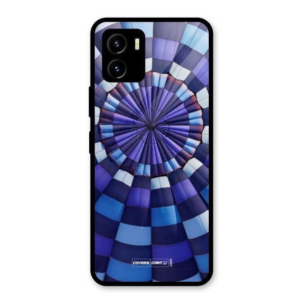 Violet Wonder Glass Back Case for Vivo Y15s