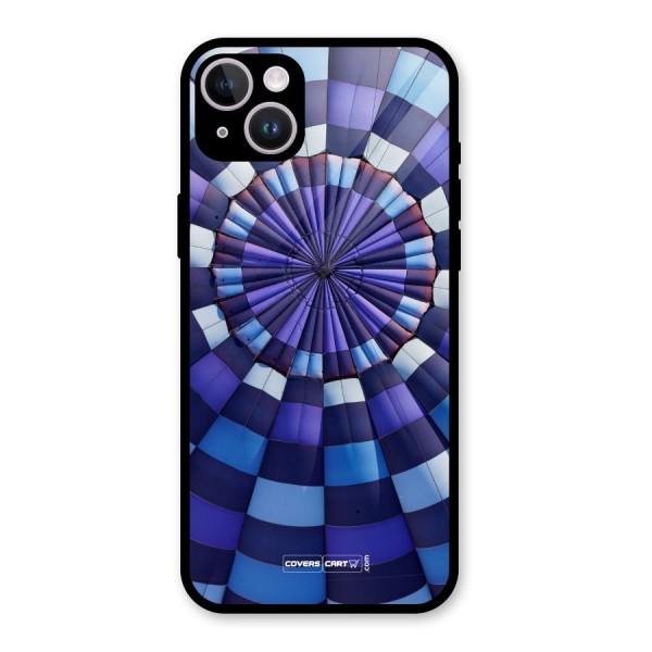 Violet Wonder Glass Back Case for iPhone 14 Plus