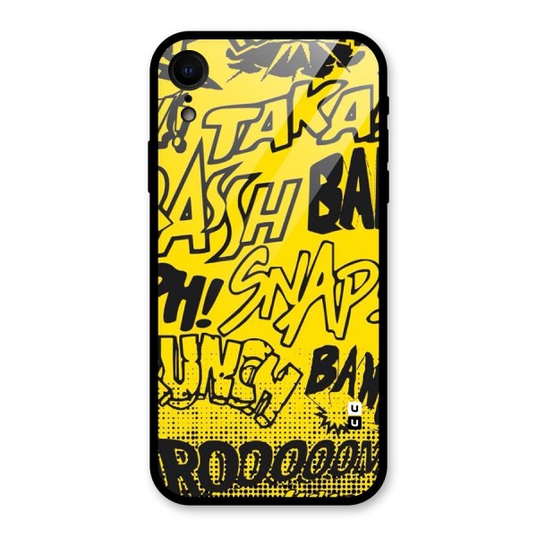 Vroom Snap Glass Back Case for XR