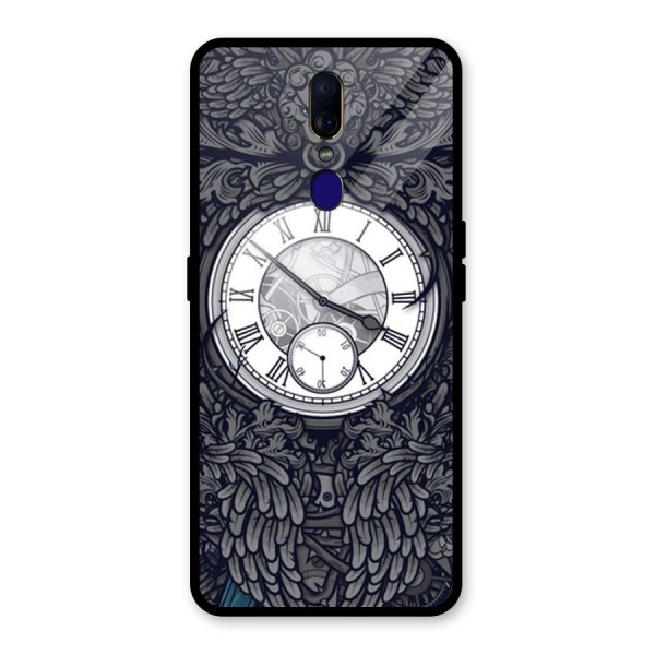 Wall Clock Glass Back Case for Oppo F11