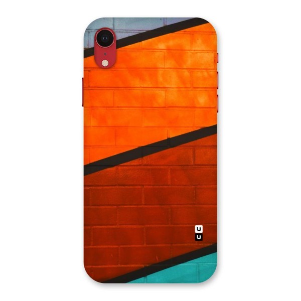 Wall Diagonal Stripes Back Case for iPhone XR