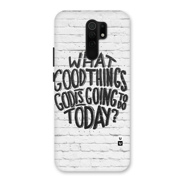 Wall Good Back Case for Poco M2